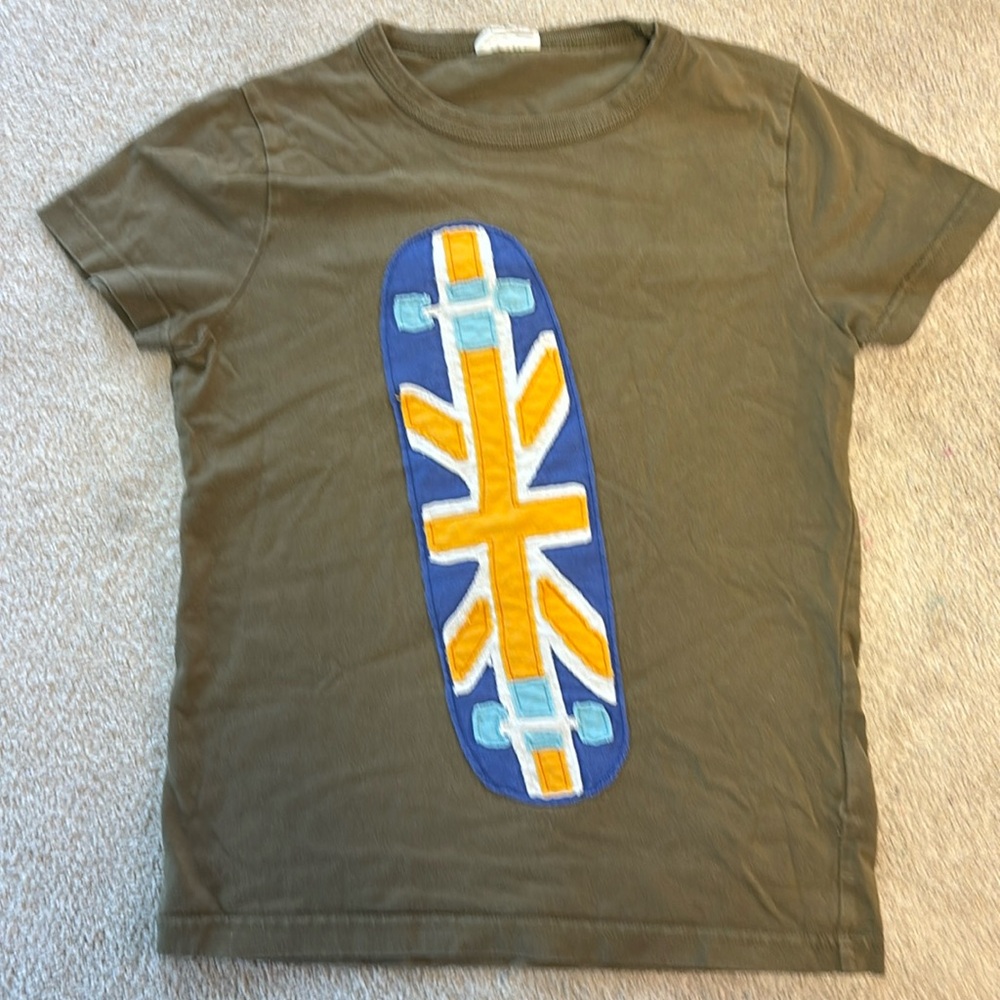 Mini Boden 7-8Y appliqué shirt